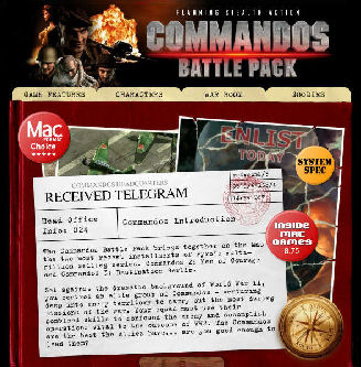 Commandos Battle Pack For MAC